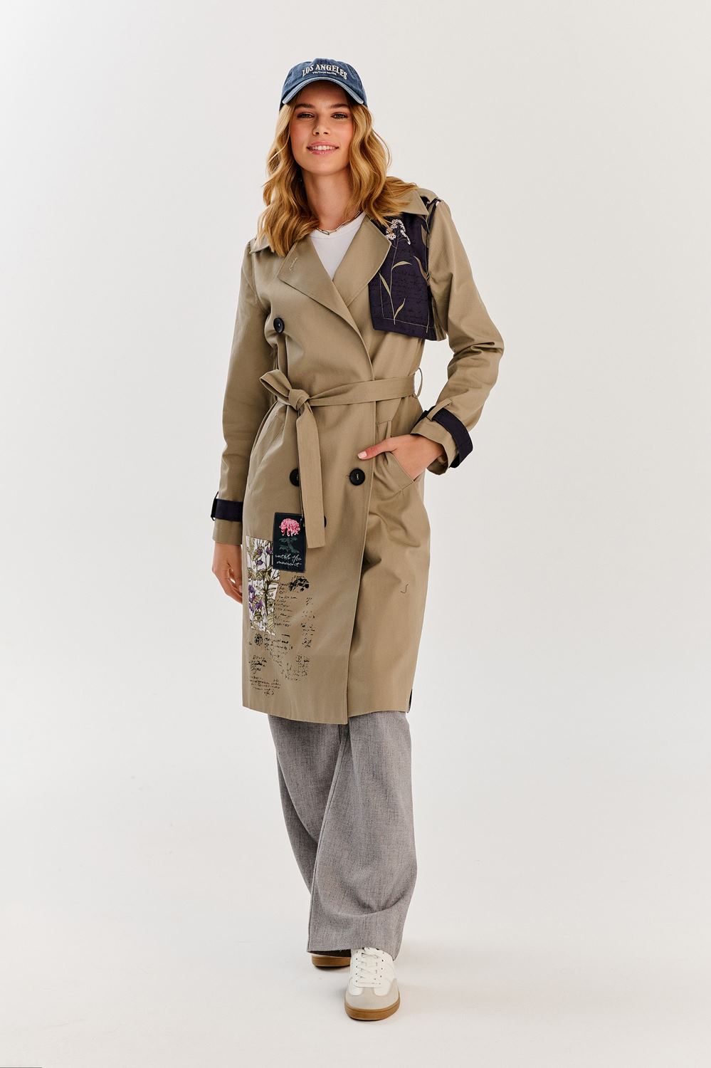Blossom Trail classic trench