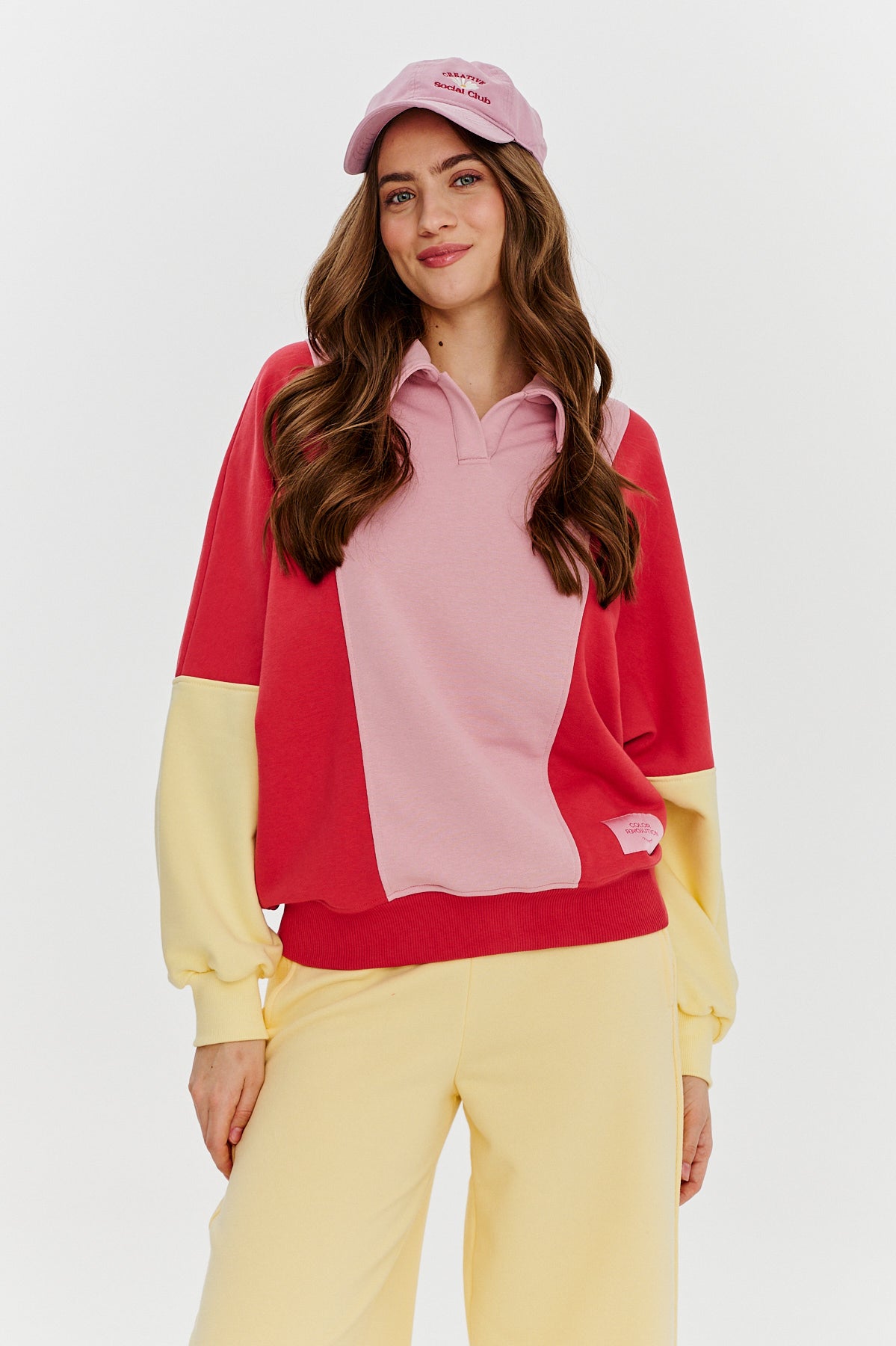 City Sunset Polo-Sweatshirt