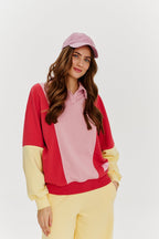 City Sunset Polo-Sweatshirt