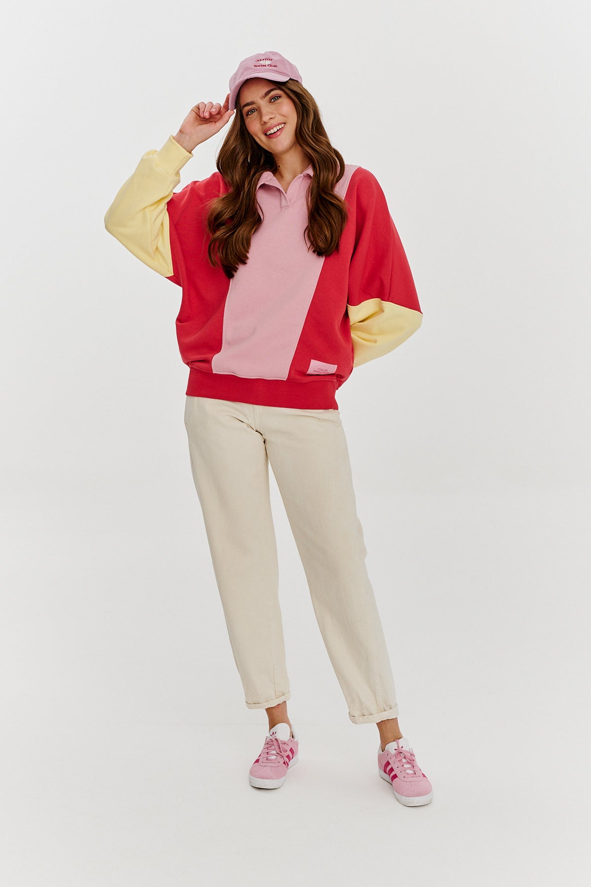 City Sunset Polo-Sweatshirt