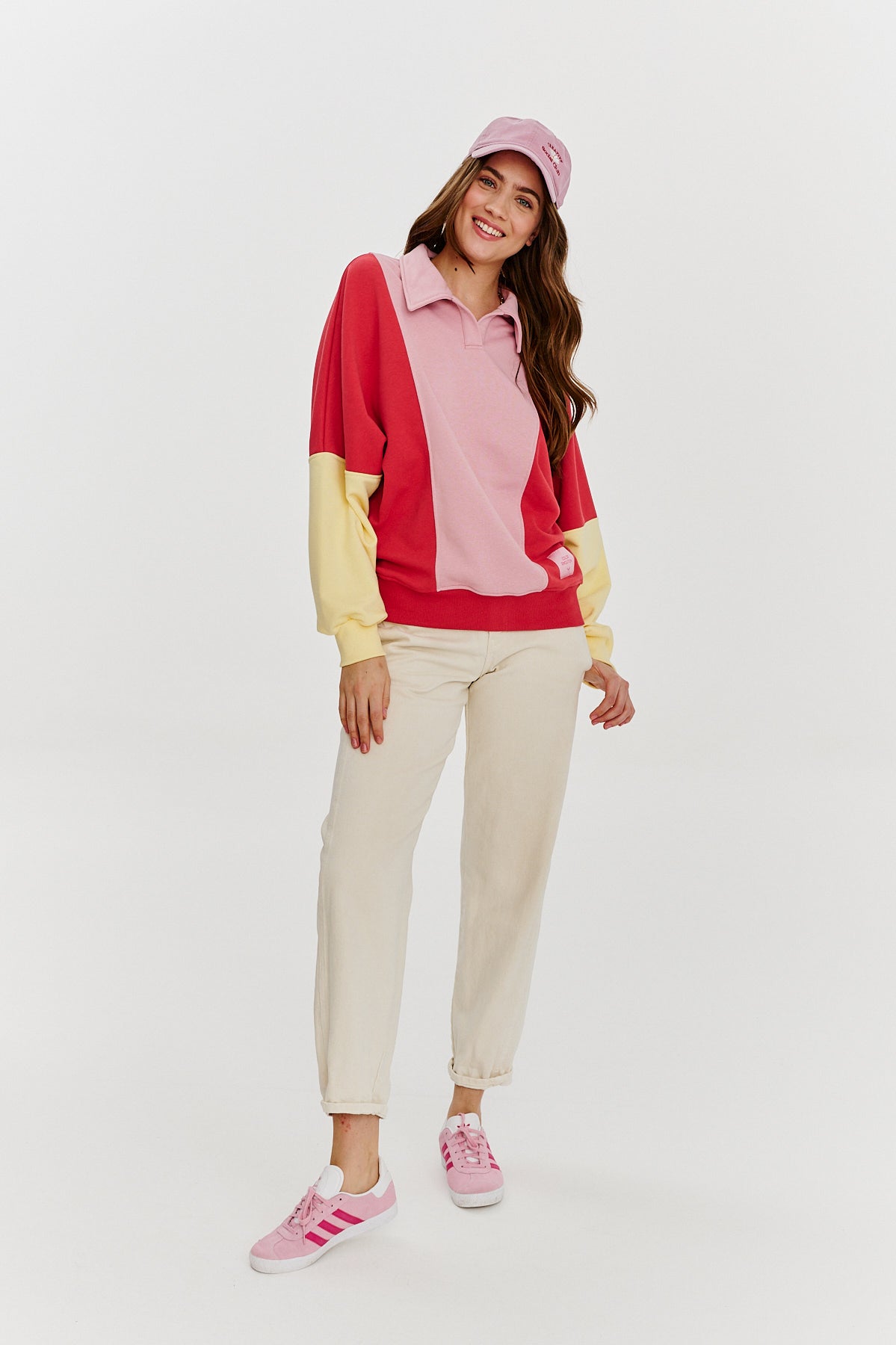 City Sunset Polo-Sweatshirt