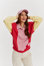 City Sunset Polo-Sweatshirt
