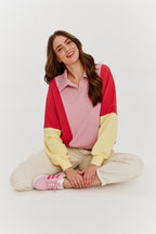 City Sunset Polo-Sweatshirt