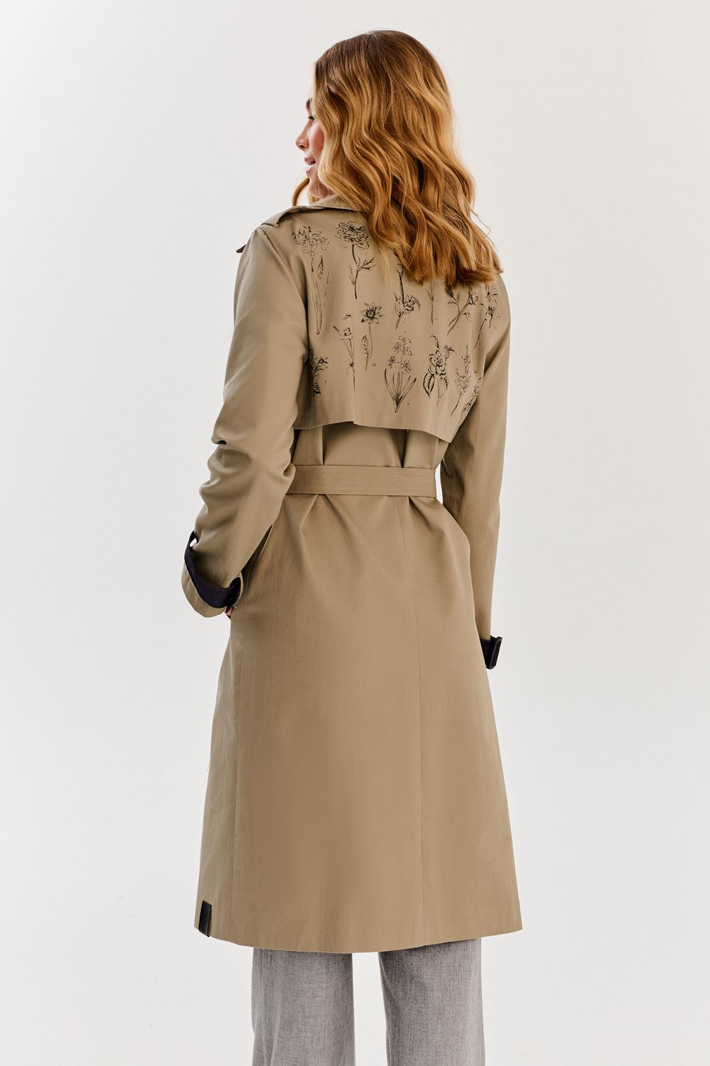 Blossom Trail classic trench