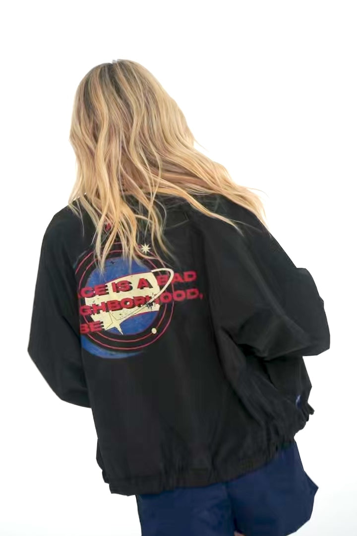 Space Babe Bomber Jacket