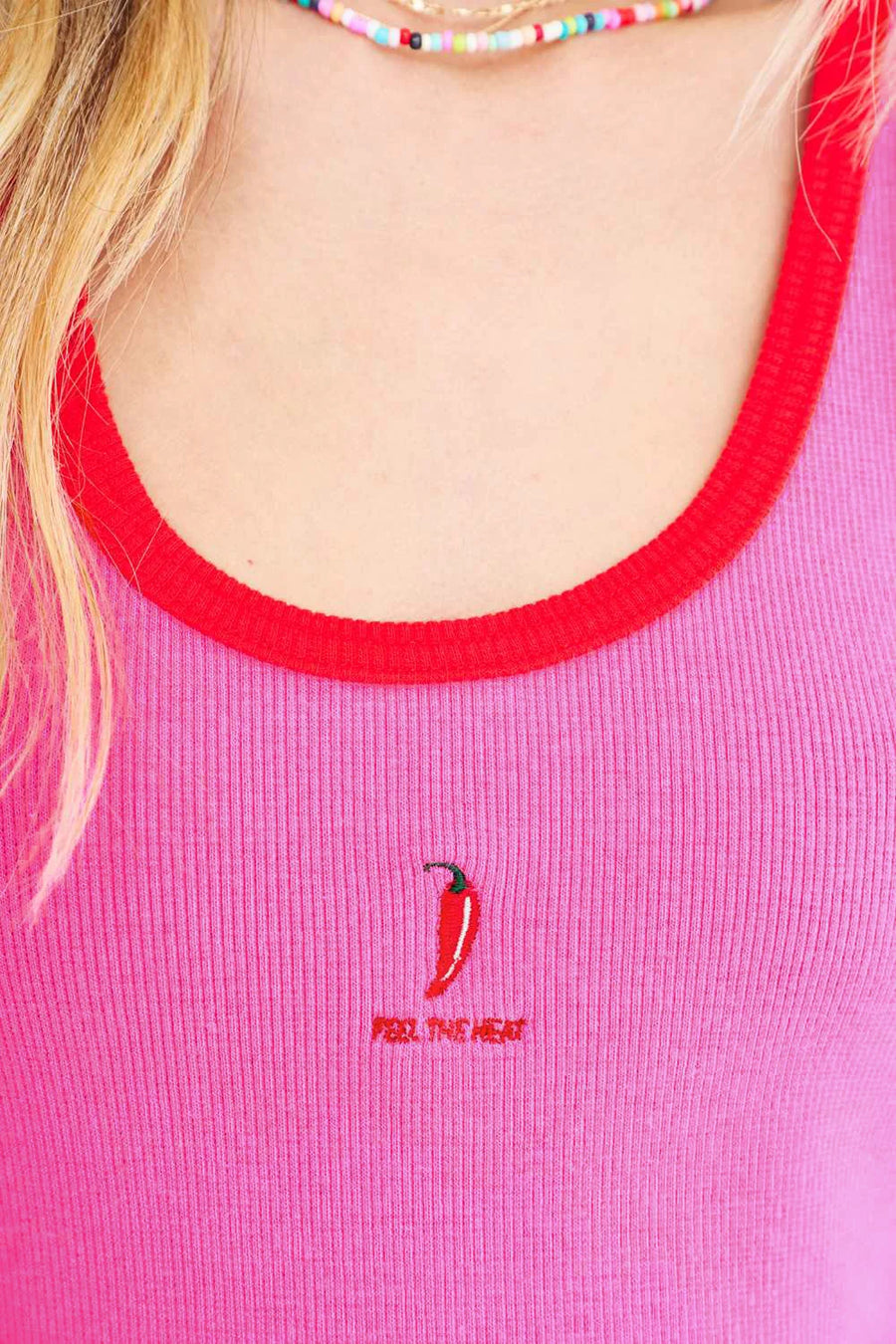 Top de alças Feel The Heat
