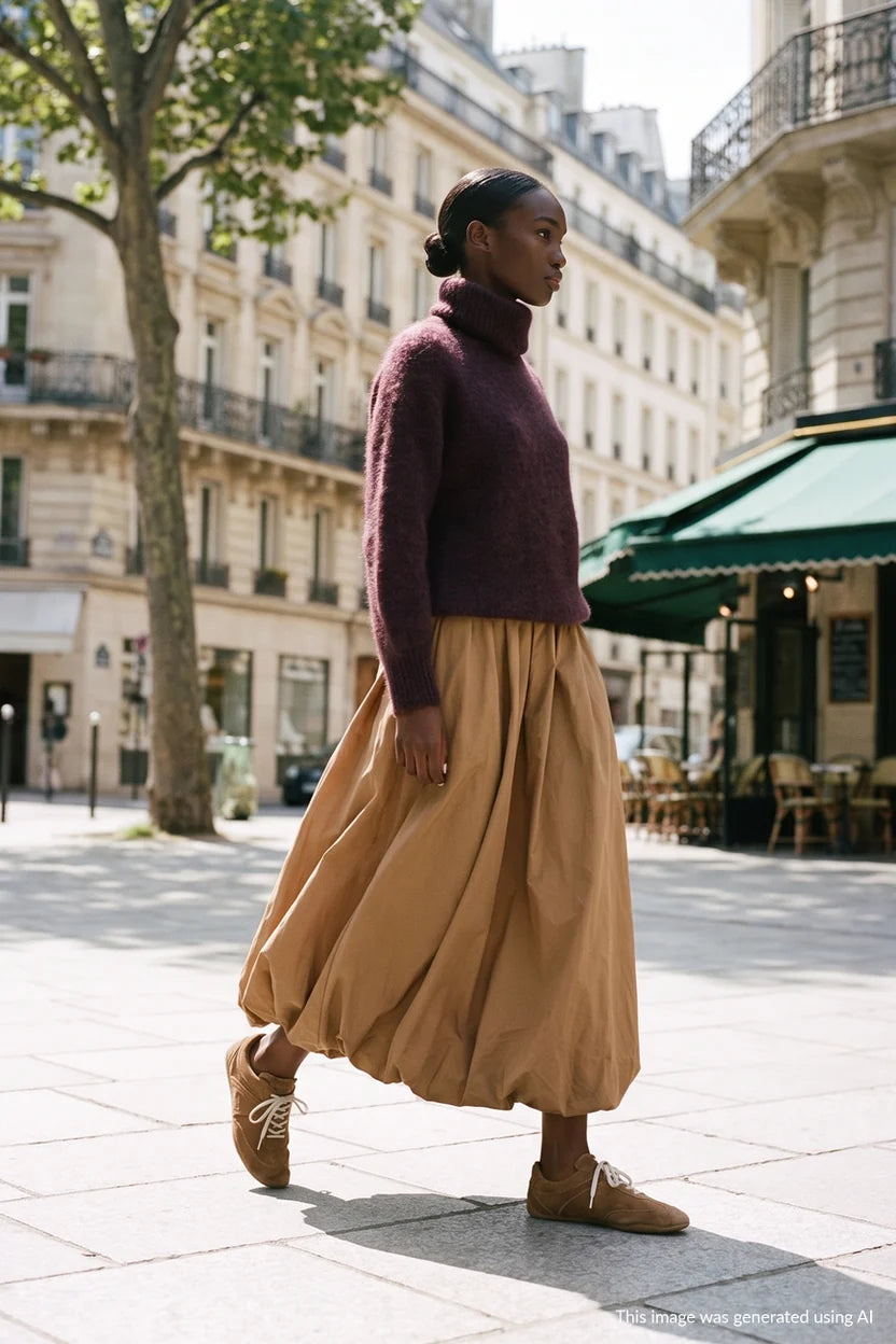 Gentle Sway Balloon Skirt