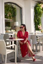 Abito midi Mulberry Charm