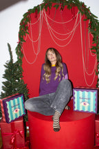 Happy Go Lucky wool sweater