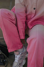 Pantaloni din denim Strawberry Bubblegum