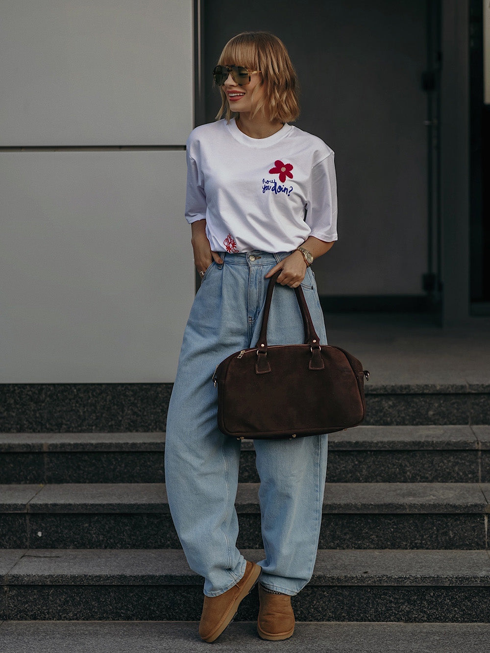 Wie geht's dir? T-Shirt