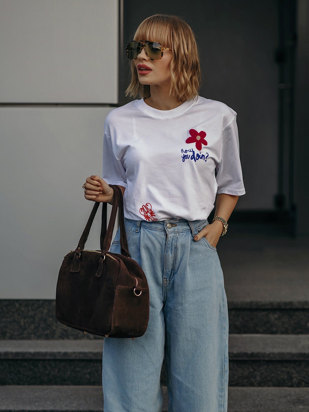 Wie geht's dir? T-Shirt