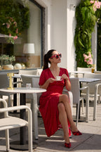 Abito midi Mulberry Charm