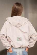 Parka corta con capucha Desert Flower