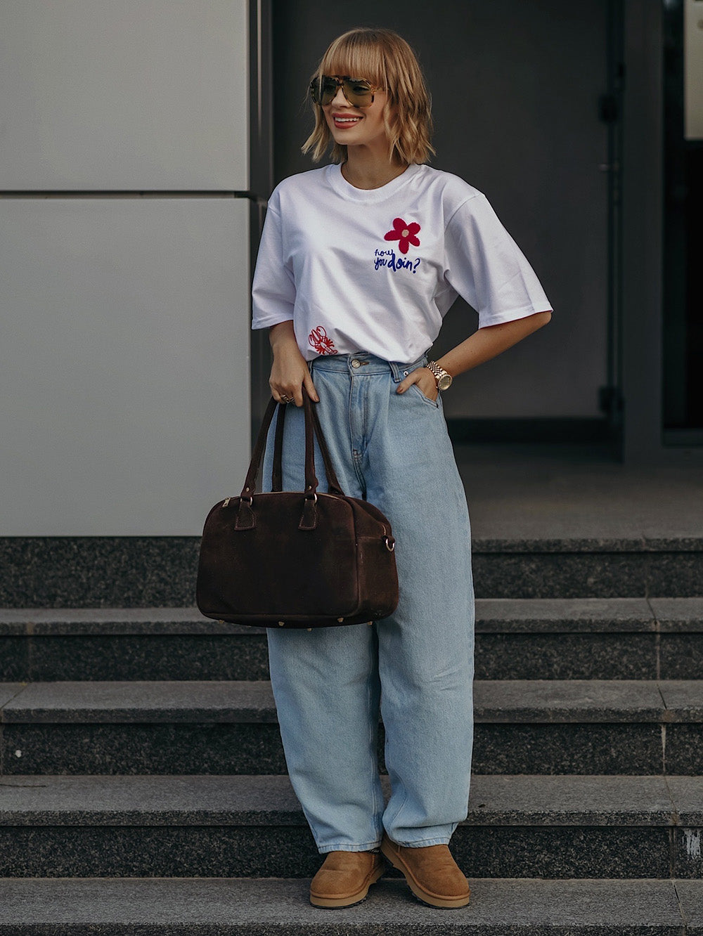 Wie geht's dir? T-Shirt