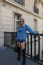 Sunrise Somewhere Denim Shirt