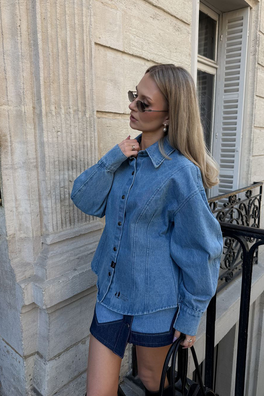 Sunrise Somewhere Denim Shirt