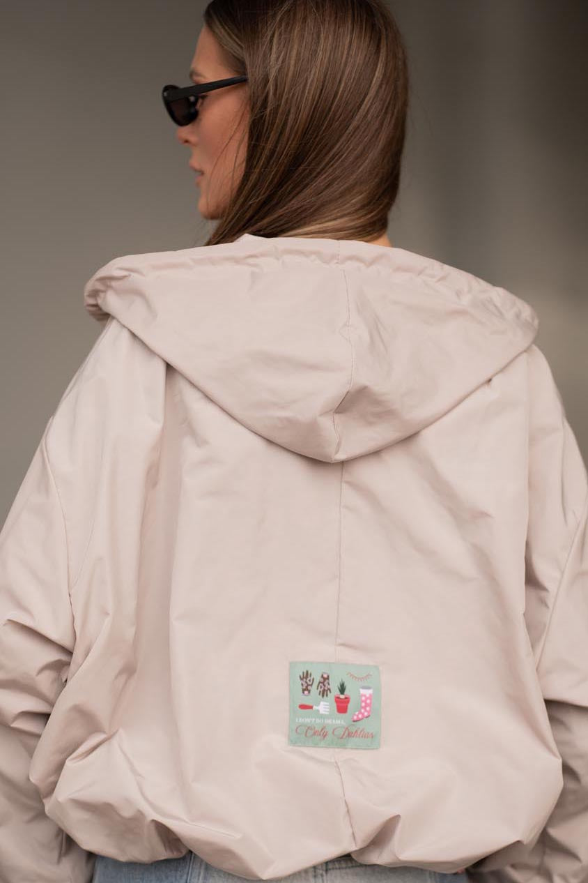 Parka corta con capucha Desert Flower
