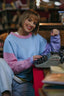 Maglione di lana Painted Memories