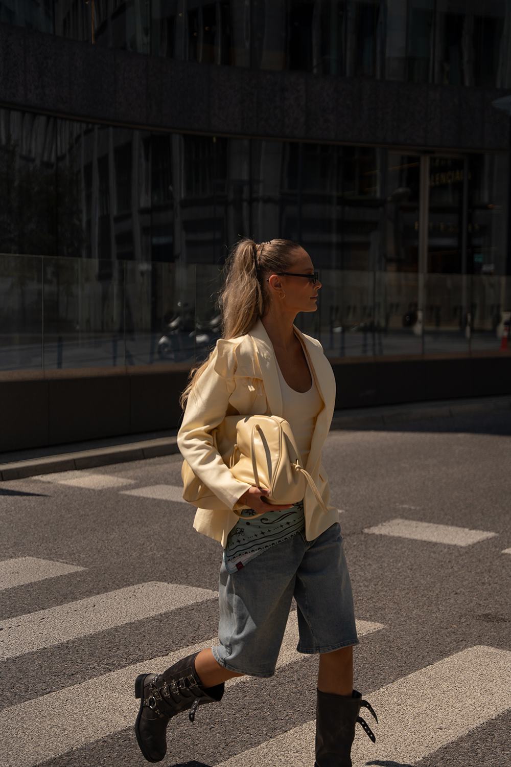 Here Comes the Sun linen blazer