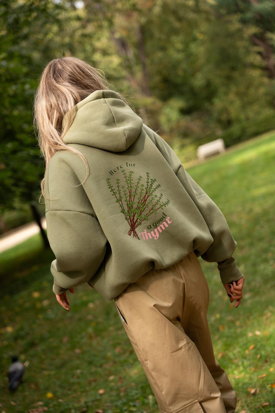 Sweatshirt com capuz Good Thyme