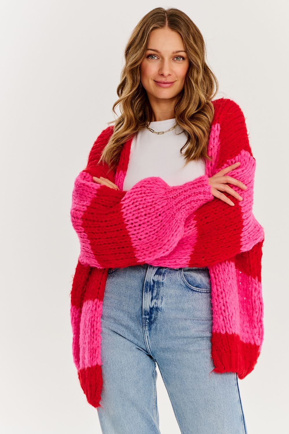 Berry Blush Cardigan