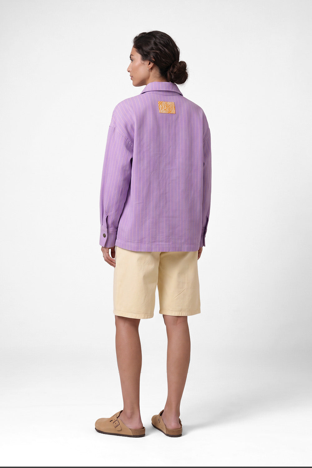 Lavender Ray Shirt Jacket