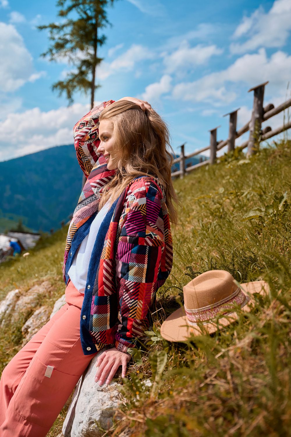 Patch Me Tender leichte gesteppte Jacke