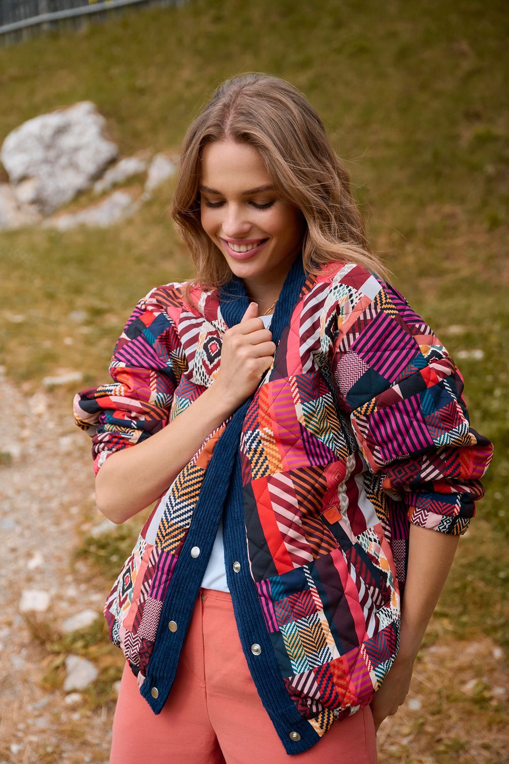 Patch Me Tender leichte gesteppte Jacke