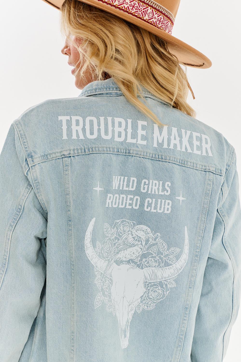 Trouble Maker denim jacket