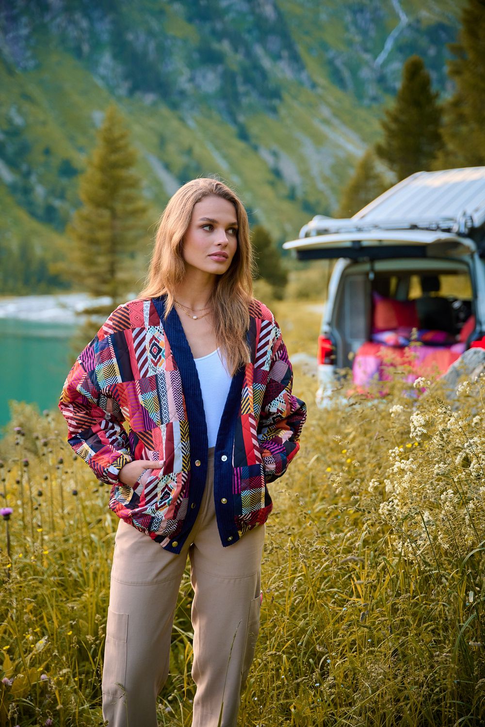 Patch Me Tender leichte gesteppte Jacke