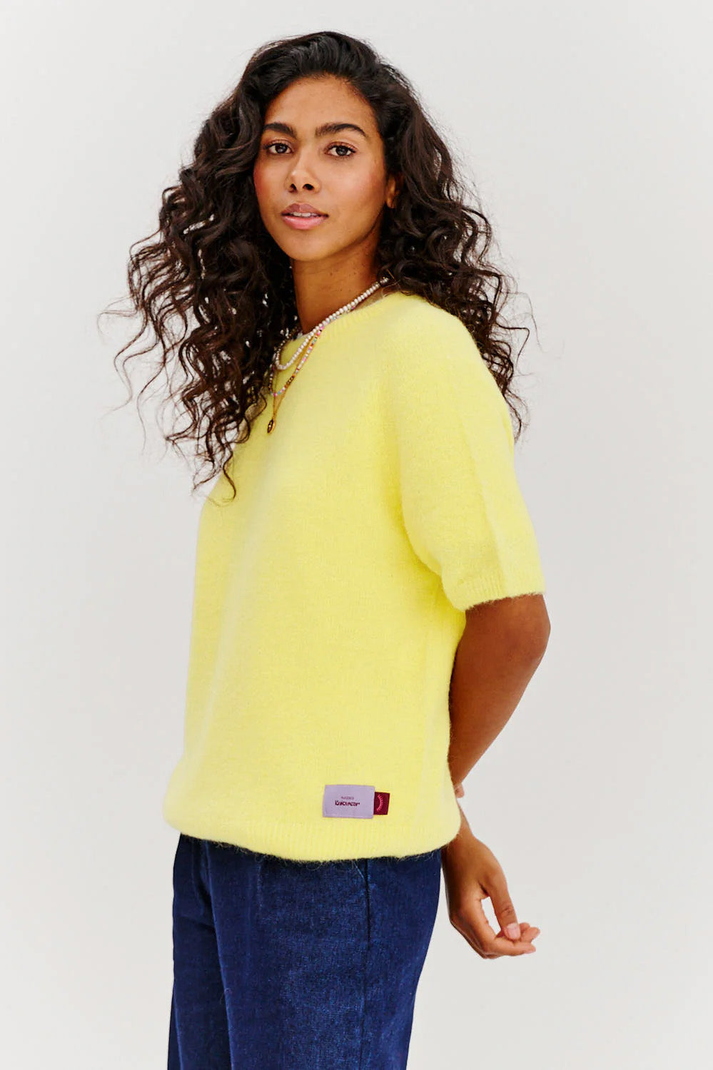 Sunshine short sleeve sweater
