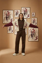 Dancers x Kit Agar hanorac tip polo
