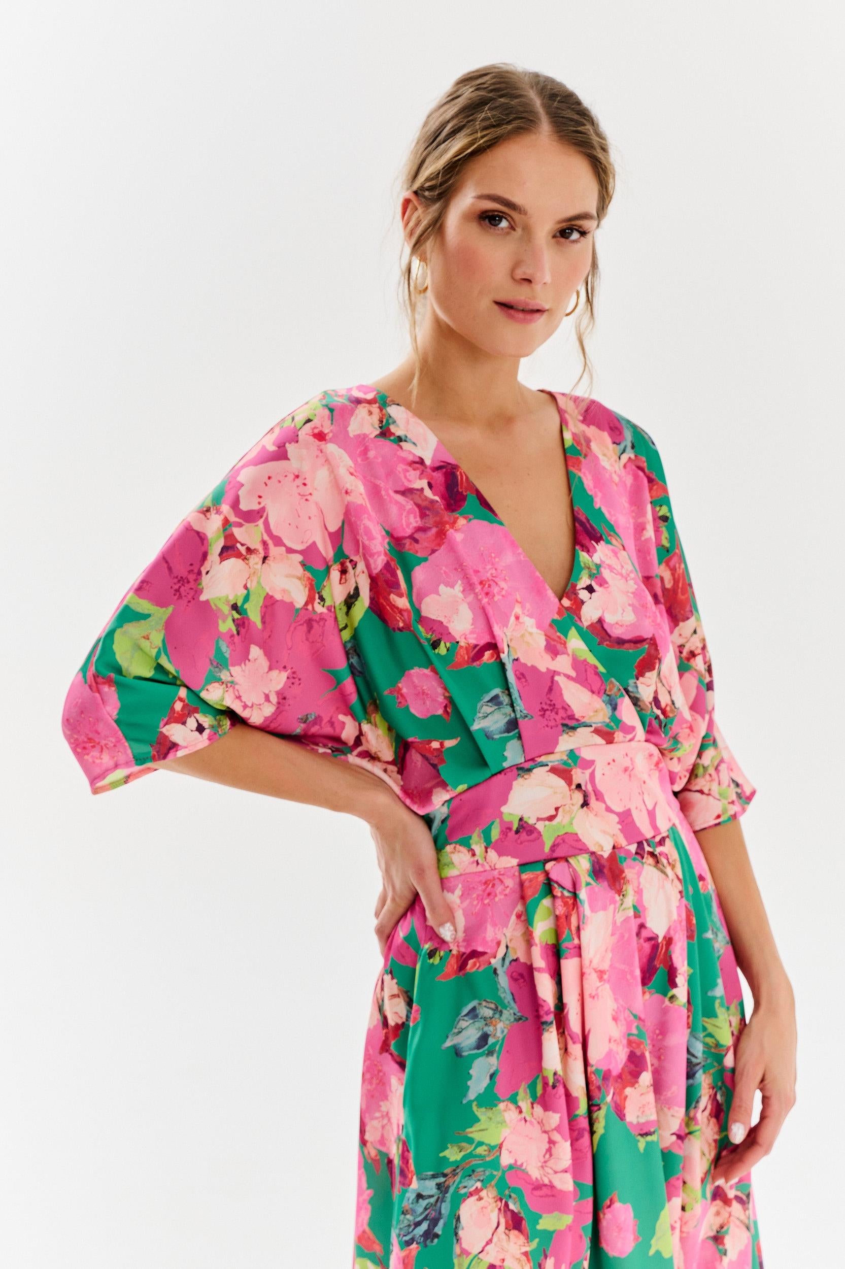 Rochie midi Blushing Mint