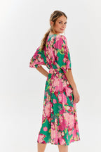 Rochie midi Blushing Mint