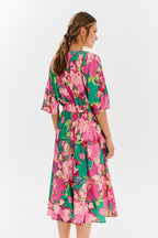 Rochie midi Blushing Mint
