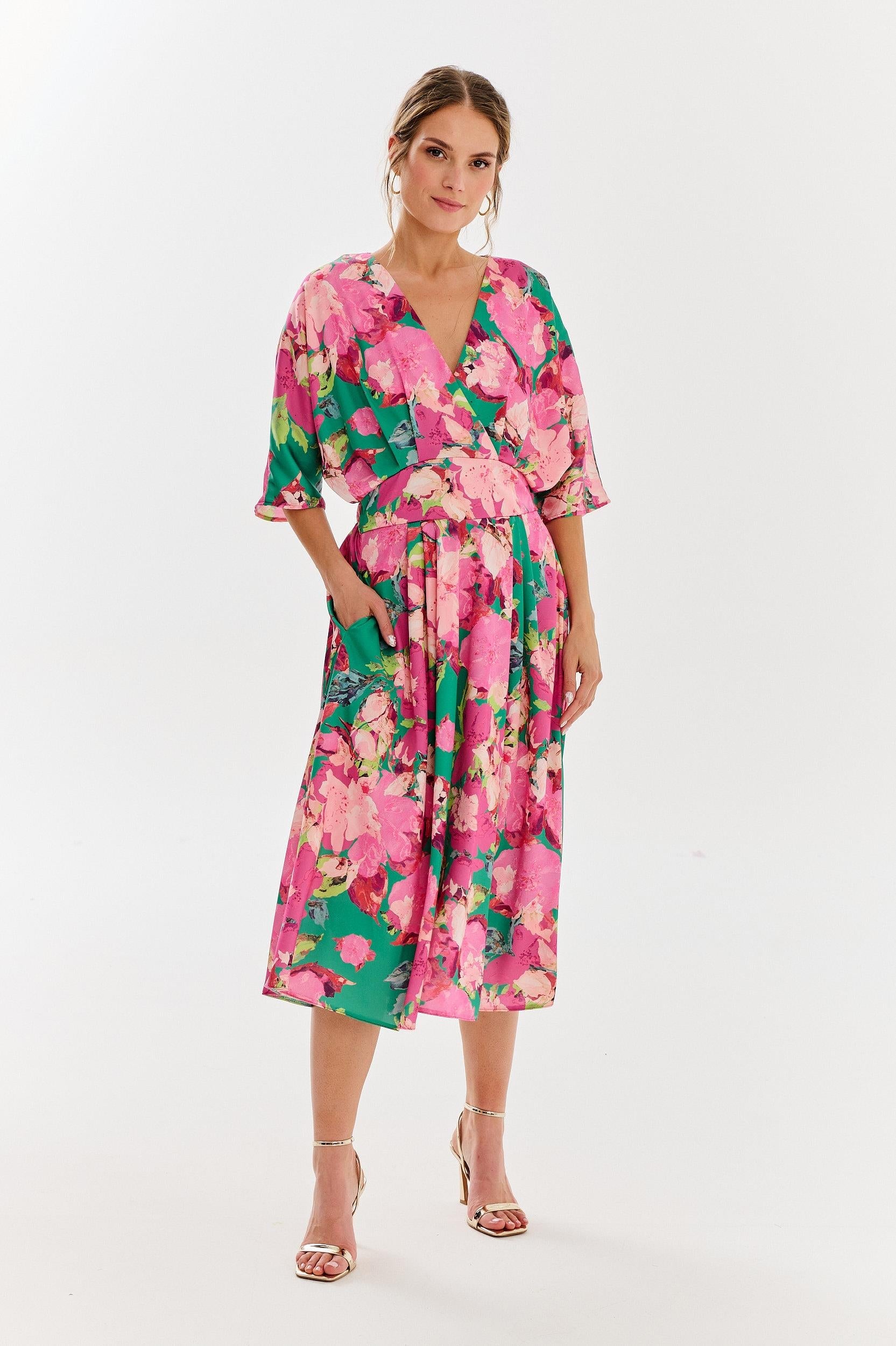 Rochie midi Blushing Mint