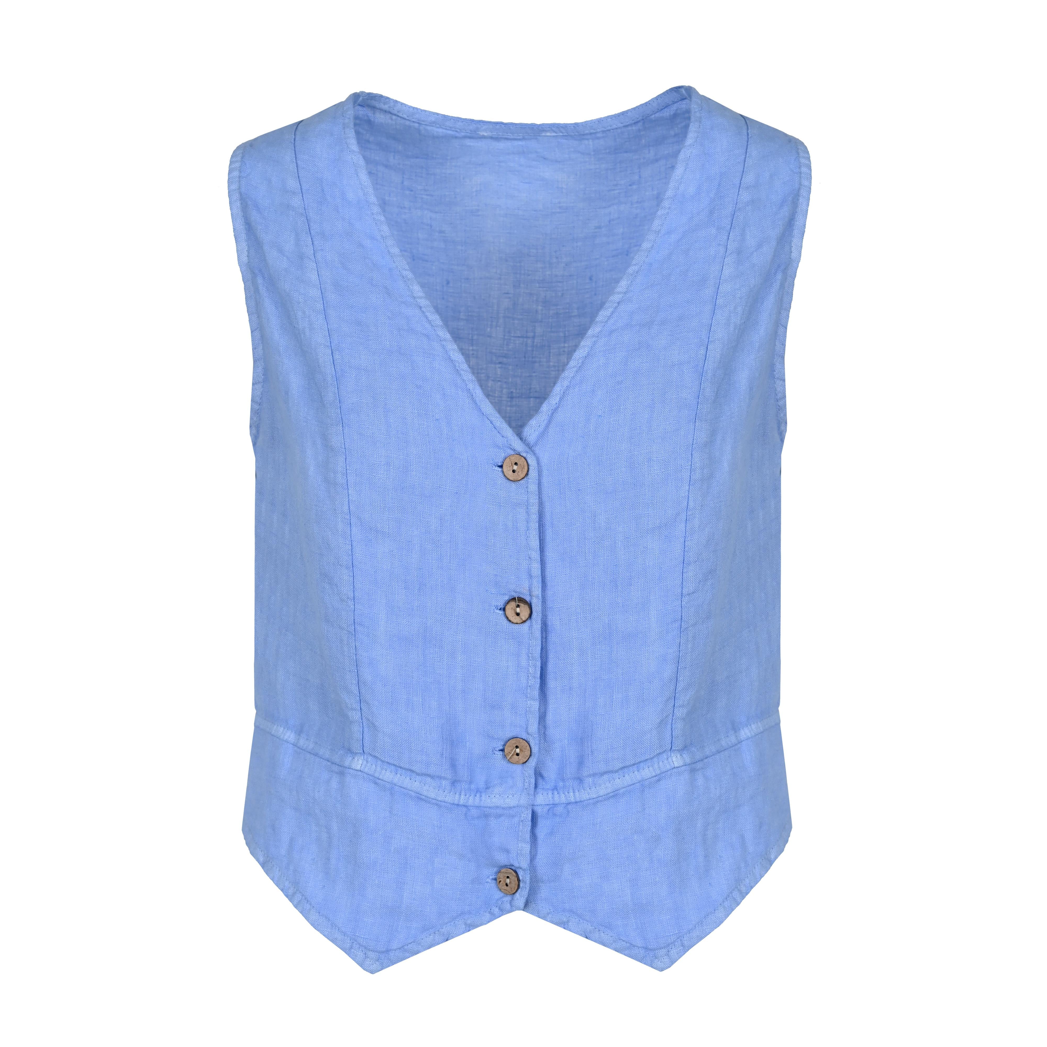 Light Breeze linen vest – NAOKO-STORE.com