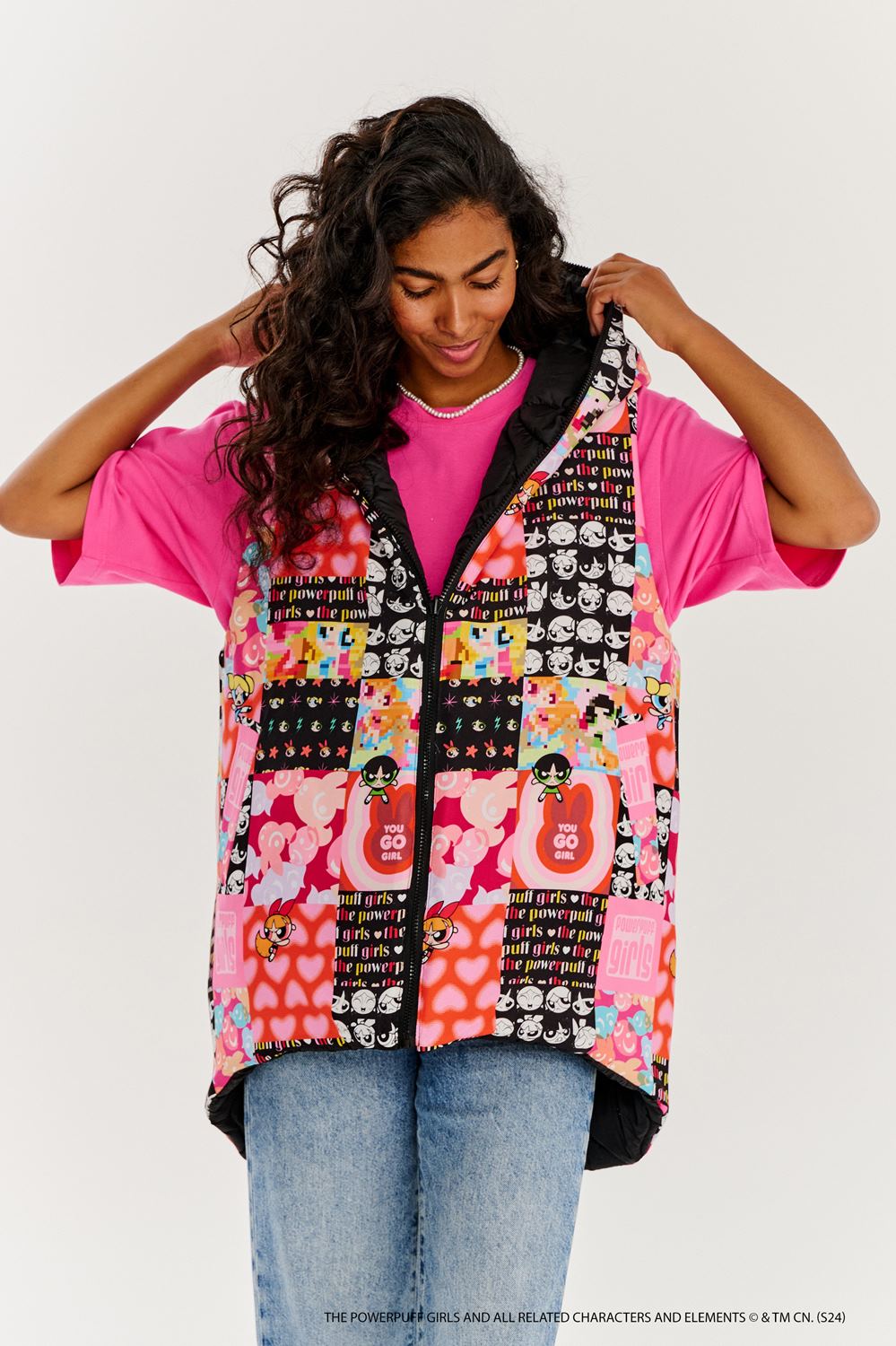 Sisterhood double-sided vest