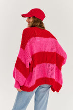 Berry Blush Cardigan