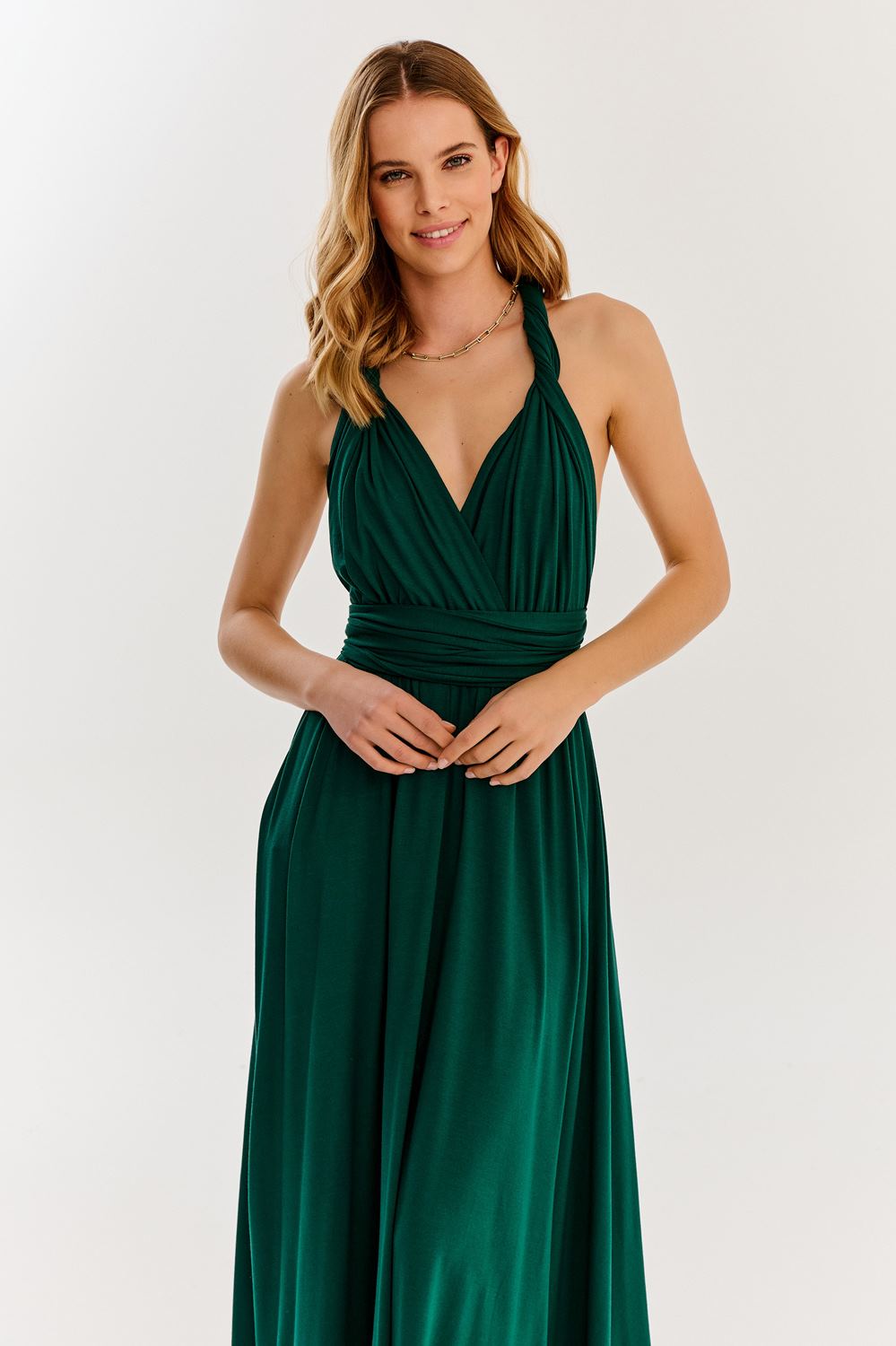 Forest Dream infinity maxi dress