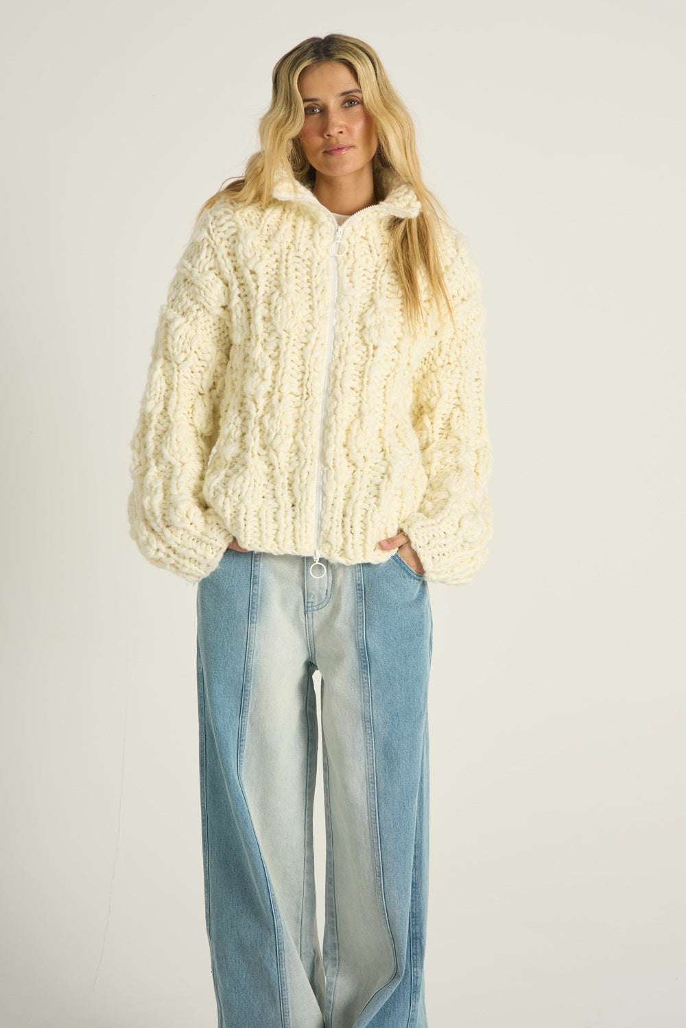 Frosted Cloud Wool Cardigan