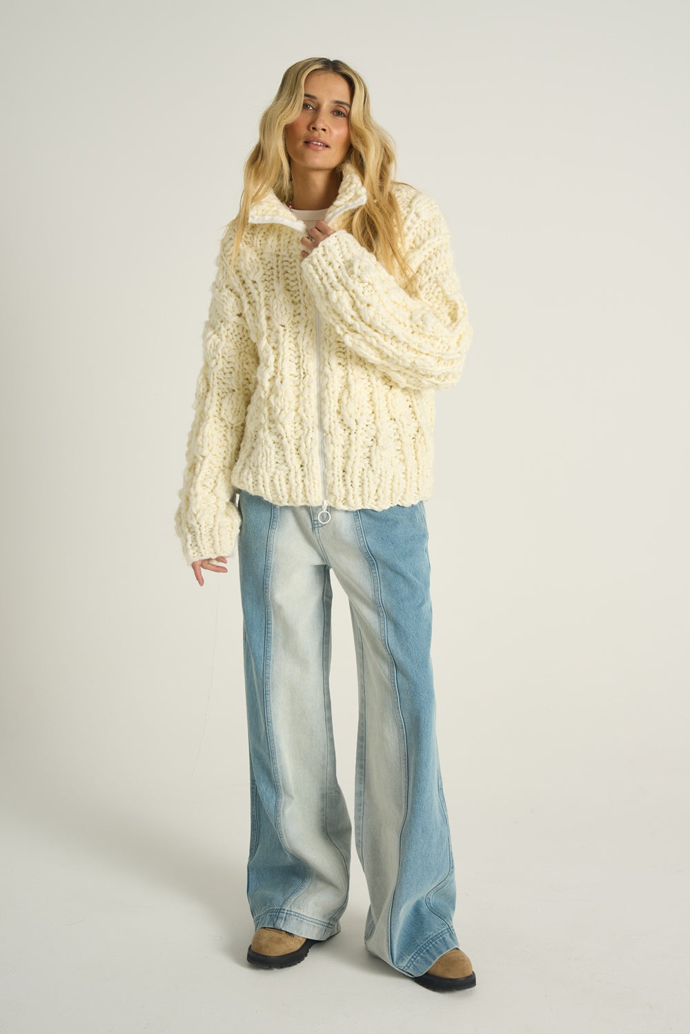 Frosted Cloud Wool Cardigan