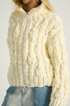 Frosted Cloud Wool Cardigan