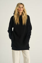 Wilder Fuchs langer Kapuzenpullover
