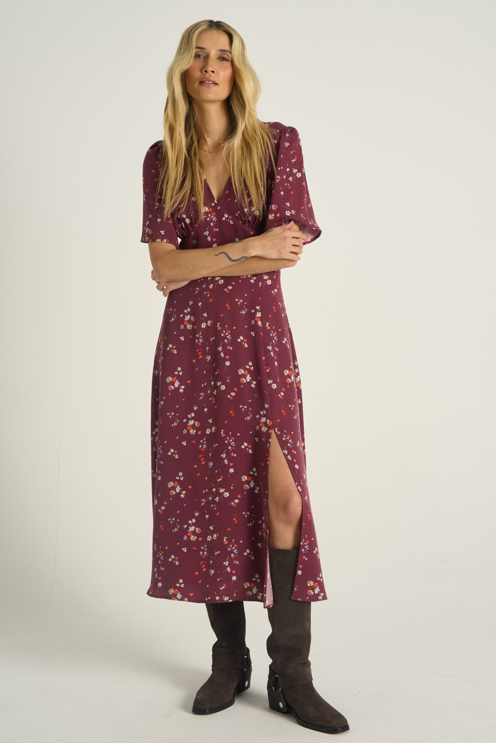 Rochie midi Touch of Romance