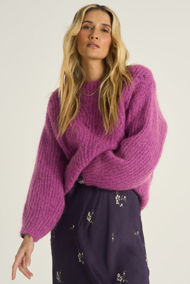 Little Moments sweater i mohairblanding