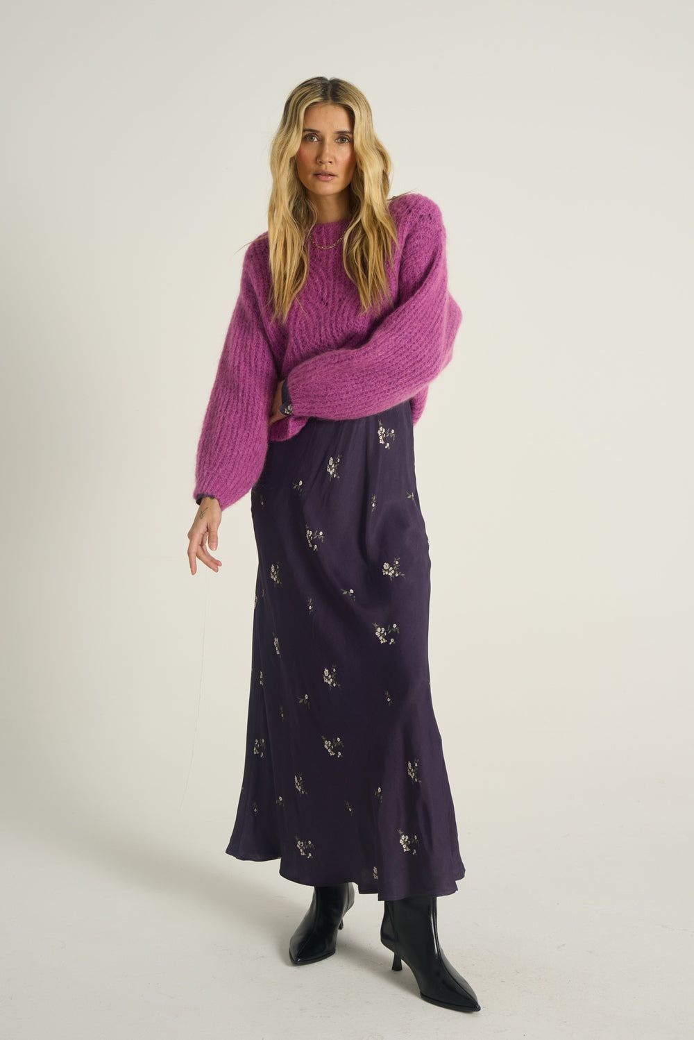 Little Moments sweater i mohairblanding