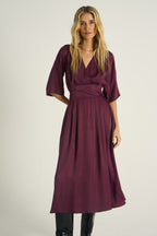 Midi-Kleid Plum Affair
