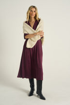 Midi-Kleid Plum Affair